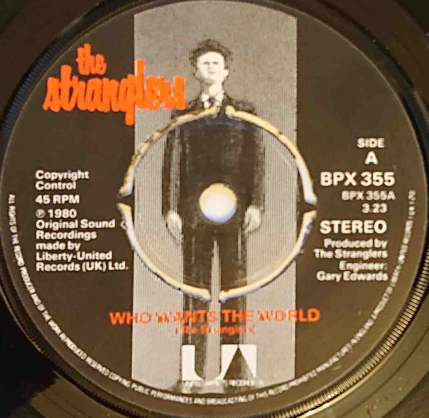 BP 355 Who wants the world? The Stranglers from The Stranglers Label